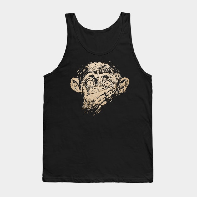 Speak No Evil Tank Top by Moutchy